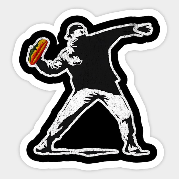 Free-DC-Sandwich-Guy Sticker by ArtistTee ⭐⭐⭐⭐⭐